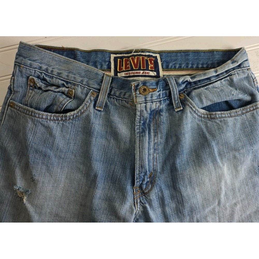 LEVI'S THE ORIGINAL JEANS 514 SLIM STRAIGHT Denim Mens 34X32 VINTAGE
